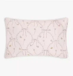Bows & Butterfly Kisses Toddler Pillow Set - Pink