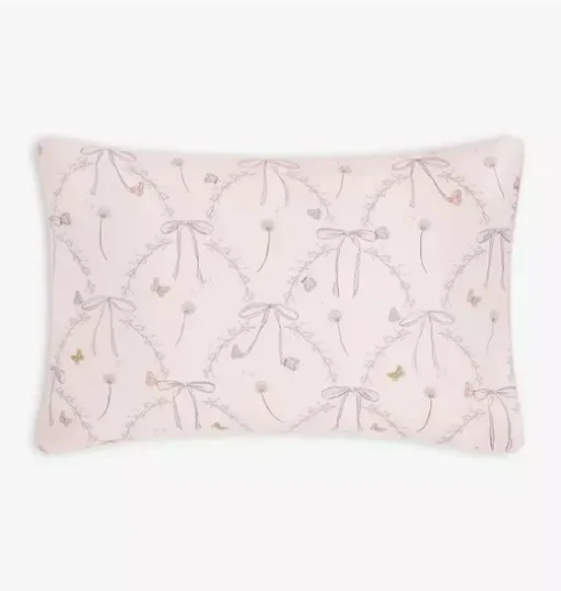 Bows & Butterfly Kisses Toddler Pillow Set - Pink