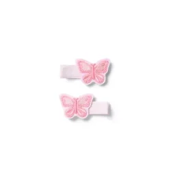 Butterfly Barrette Set