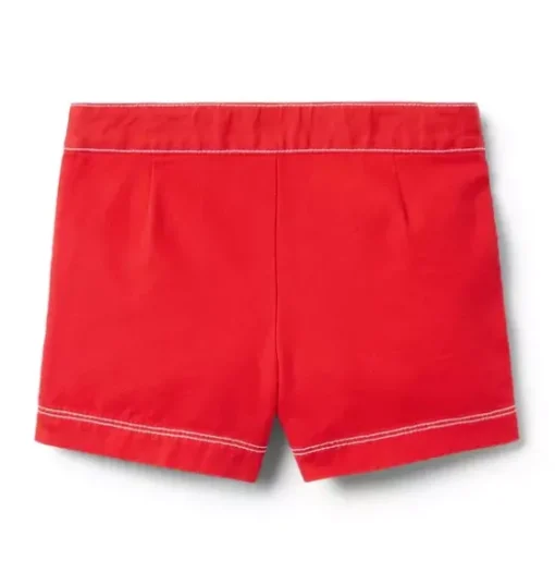 Button Canvas Short
