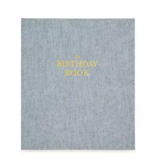 Chambray Birthday Book