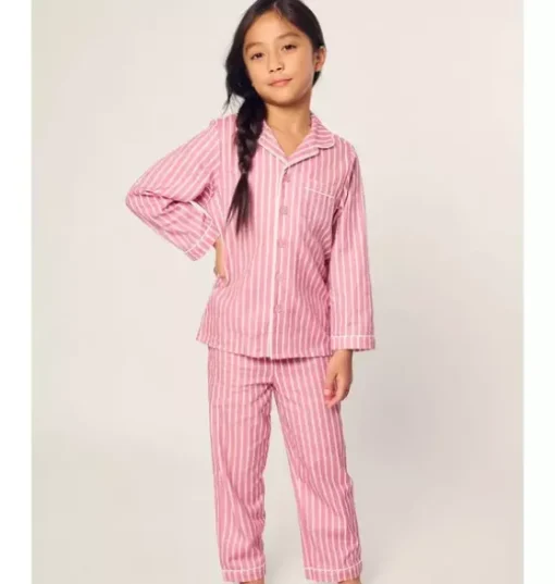 Children's Pajama Set in Love Lines