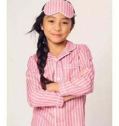 Children's Pajama Set in Love Lines