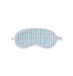 Childrens Twill Sleep Mask in Spring Gingham