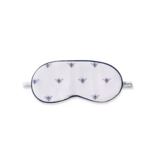 Children's Twill Sleep Mask in Buzzing Bees