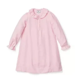 Children's Victoria Nightgown in Pink Flannel