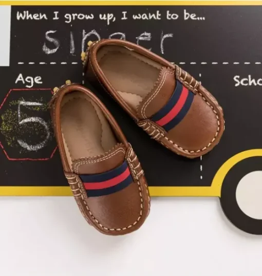 Club Loafer Toddler Natural Brown