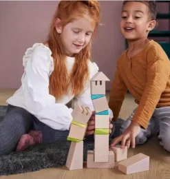 Crooked Towers Wooden Blocks
