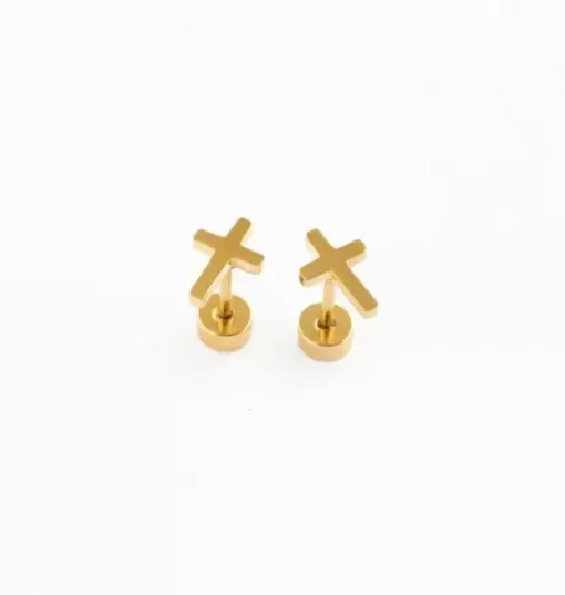 Cross Stud Earrings