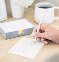 Desk Jotter, Chambray