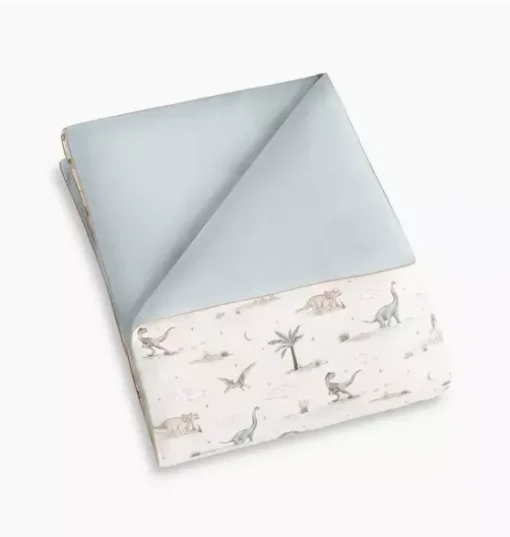 Dino Dreams Baby Duvet Set - Sage