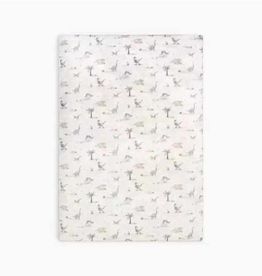 Dino Dreams Baby Duvet Set - Sage