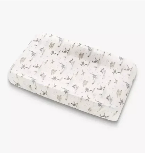Dino Dreams Changing Pad Cover - Sage
