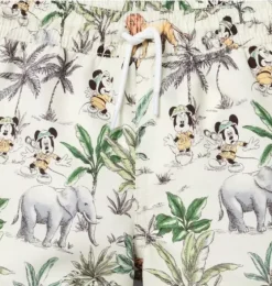 Disney Mickey Mouse Recycled Safari Swim Trunk