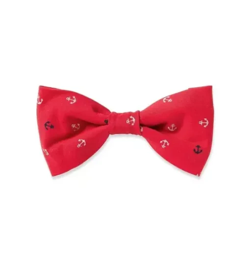 Dog Bow Tie in Anchors Away