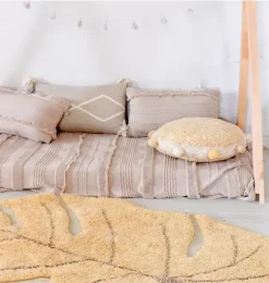 Floor Cushion Bubbly Honey