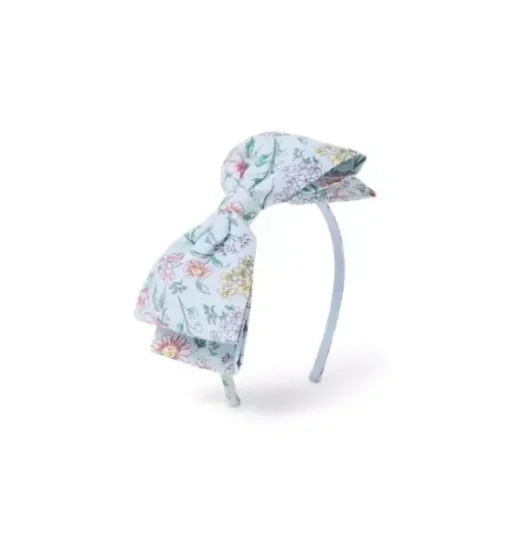 Floral Bow Headband