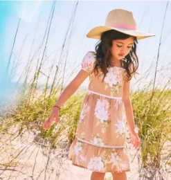 Floral Puff Sleeve Dress