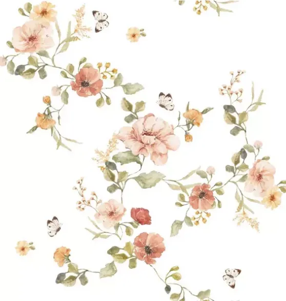 Floral Vintage Wallpaper