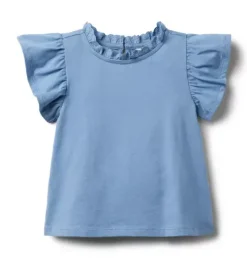 Flutter Sleeve Top