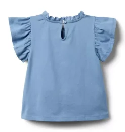 Flutter Sleeve Top