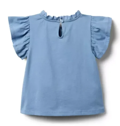 Flutter Sleeve Top
