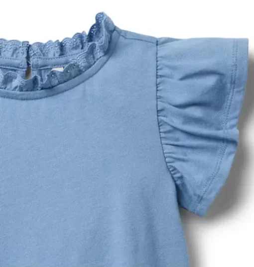 Flutter Sleeve Top