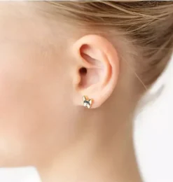 Frenchie Stud Earring