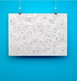 Giant Coloring Poster Cosmos