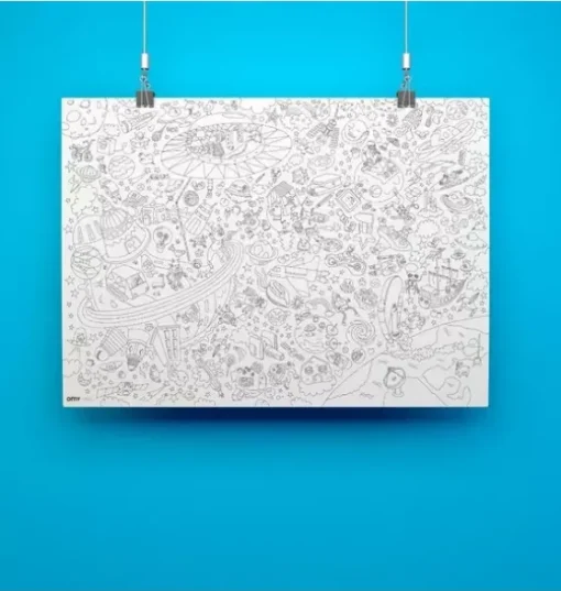 Giant Coloring Poster Cosmos