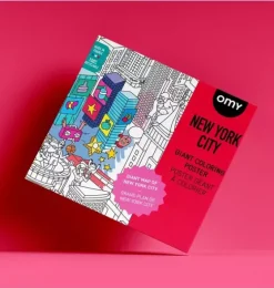 Giant Coloring Poster NY