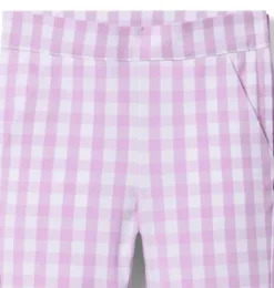 Gingham Canvas Pant