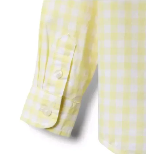 Gingham Poplin Shirt