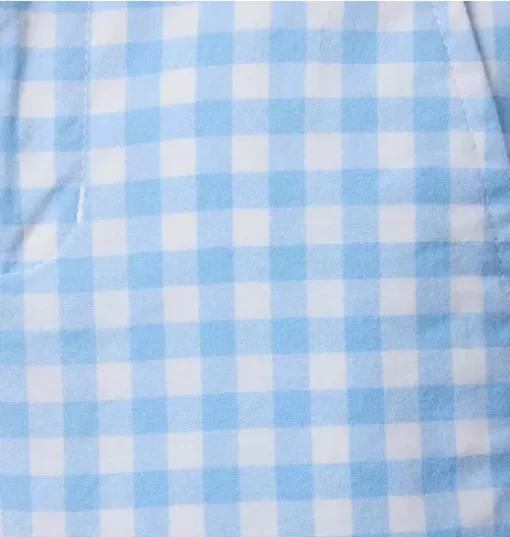 Gingham Poplin Short