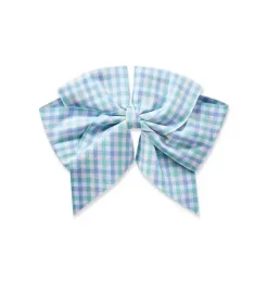 Girl's Hair Bows in Spring Gingham