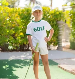 Golf Crewneck T-Shirt, Green
