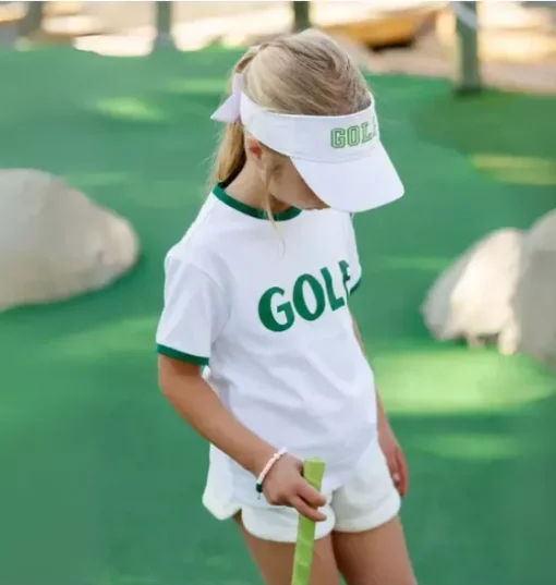 Golf Crewneck T-Shirt, Green