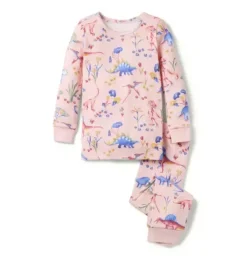 Good Night Pajama In Dinosaur Floral