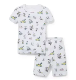 Good Night Short Pajama In Peanuts Snoopy Vacation