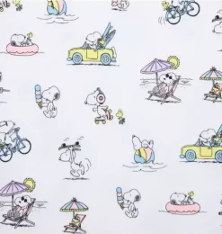 Good Night Short Pajama In Peanuts Snoopy Vacation