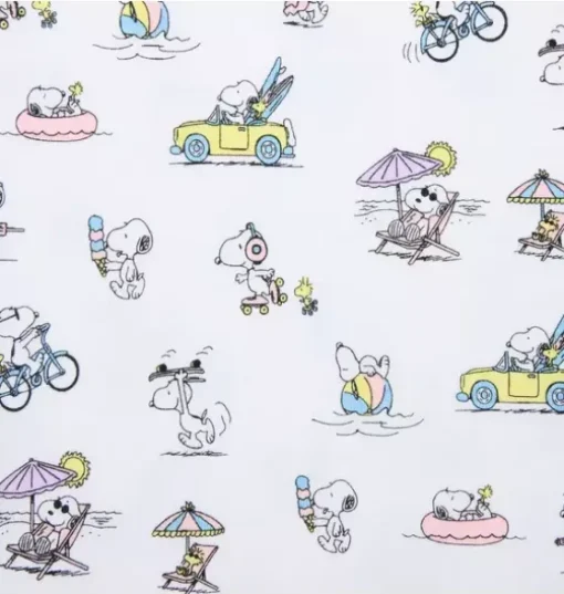 Good Night Short Pajama In Peanuts Snoopy Vacation