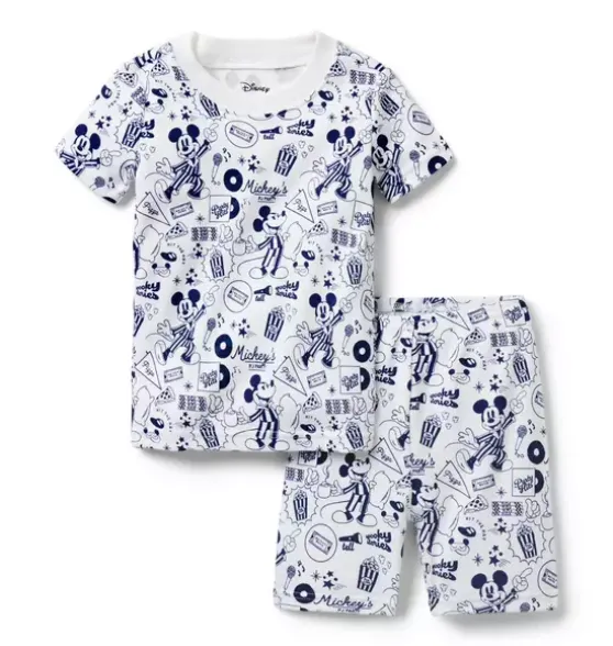 Good Night Short Pajama In Disney Mickey Mouse Sleepover