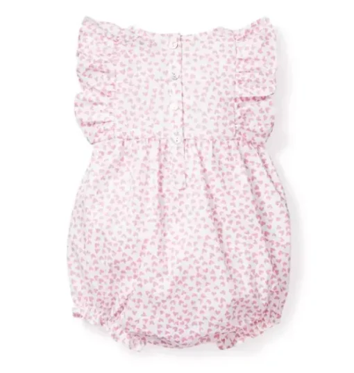 Infants Ruffled Romper in Sweethearts