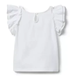 Je T'aime Ruffle Sleeve Tee