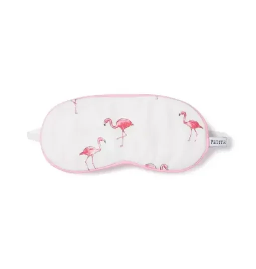 Kid's Sleep Mask in Flamingos
