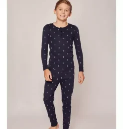 Kid's Snug Fit Pajama Set in Portsmouth Anchors