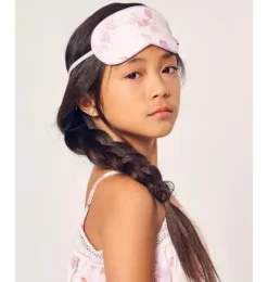 Kid's Twill Sleep Mask in Seashell Splendor