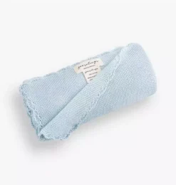 Knit Blanket - Blue