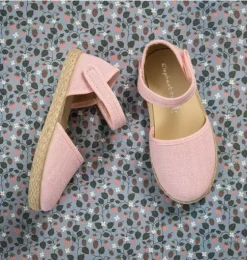 Linen Classic Espadrille Pink