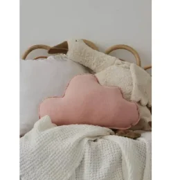 Linen &ldquo;Powder Pink&rdquo; Cloud Pillow